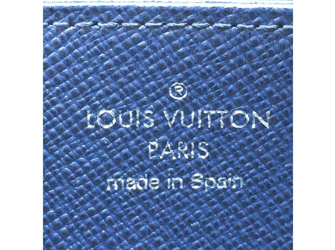Cartera Zippy de denim Epi Louis Vuitton Roja - vista 9