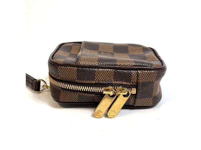 Borsa a Spalla Okapi Damier di Louis Vuitton Marrone Damier ebene - vista 2