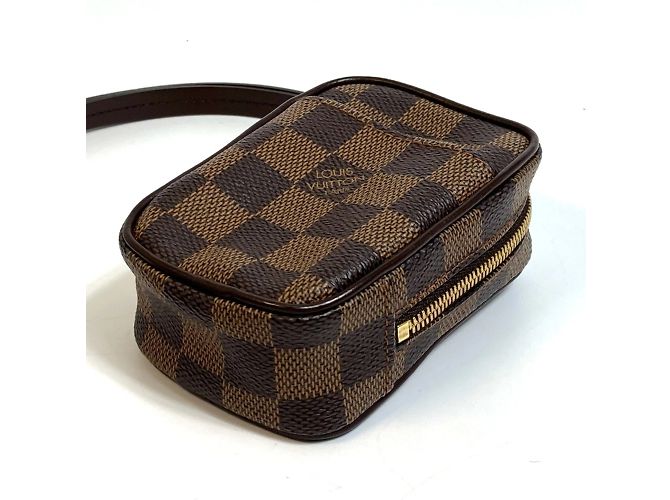 Borsa a Spalla Okapi Damier di Louis Vuitton Marrone Damier ebene - vista 3