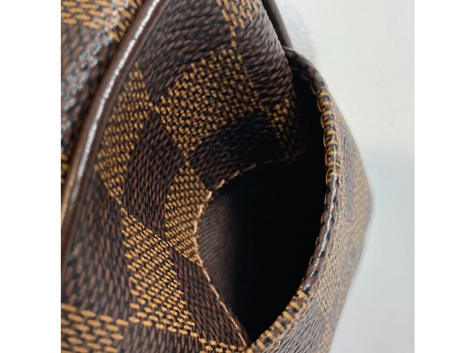 Borsa a Spalla Okapi Damier di Louis Vuitton Marrone Damier ebene - vista 9