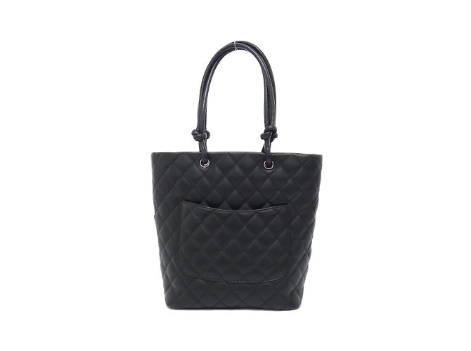 Borsa Chanel Cambon Line 25167 Nero - vista 2