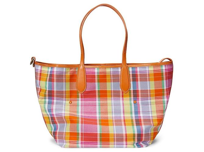 Borsa Tote Reversibile in Cotone Polo Ralph Lauren - vista 2