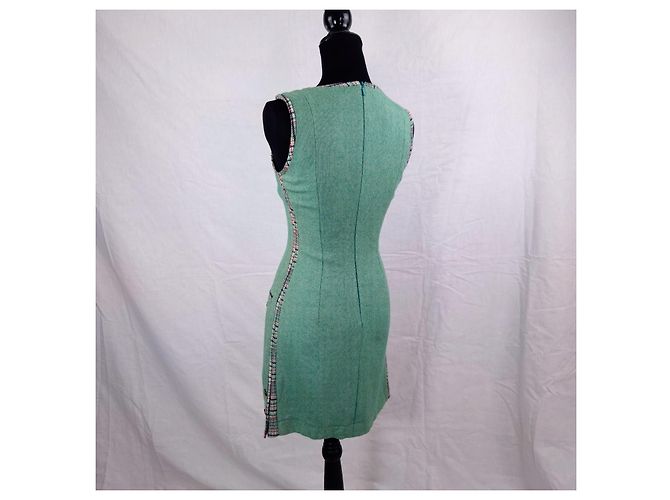 Gianni Versace Vestido estilo mod Versus Versace Verde Verde claro - vista 2