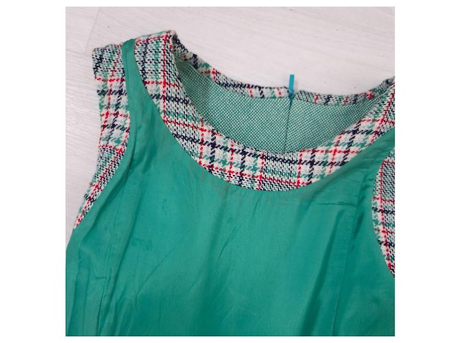 Gianni Versace Vestido estilo mod Versus Versace Verde Verde claro - vista 6