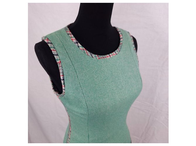 Gianni Versace Vestido estilo mod Versus Versace Verde Verde claro - vista 7