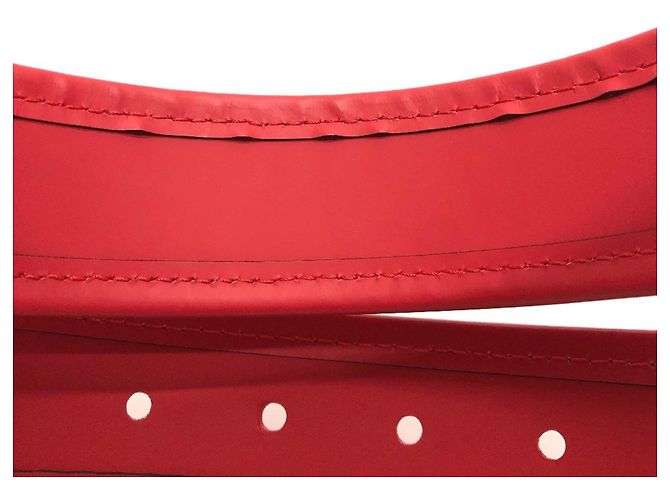 Louis Vuitton Damier Infini Santur Stamp Gürtel Rot - Ansicht 12