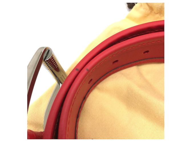 Louis Vuitton Damier Infini Santur Stamp Gürtel Rot - Ansicht 14