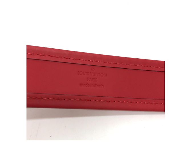 Louis Vuitton Damier Infini Santur Stamp Gürtel Rot - Ansicht 7