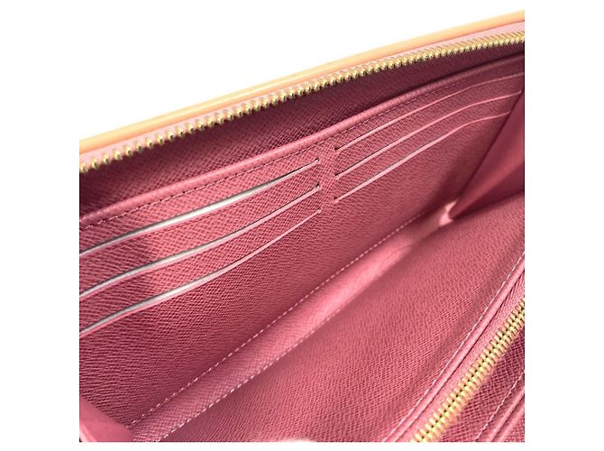 Cartera Zippy de denim Monogram Louis Vuitton Rosa - vista 11