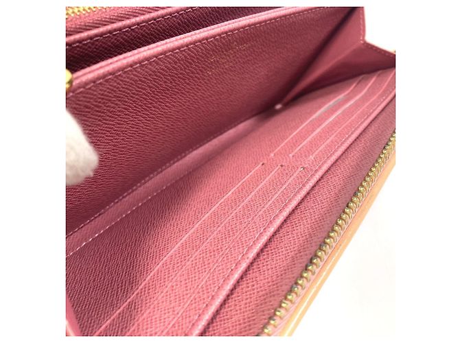 Cartera Zippy de denim Monogram Louis Vuitton Rosa - vista 12