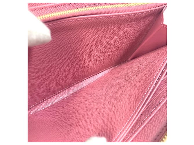 Cartera Zippy de denim Monogram Louis Vuitton Rosa - vista 13