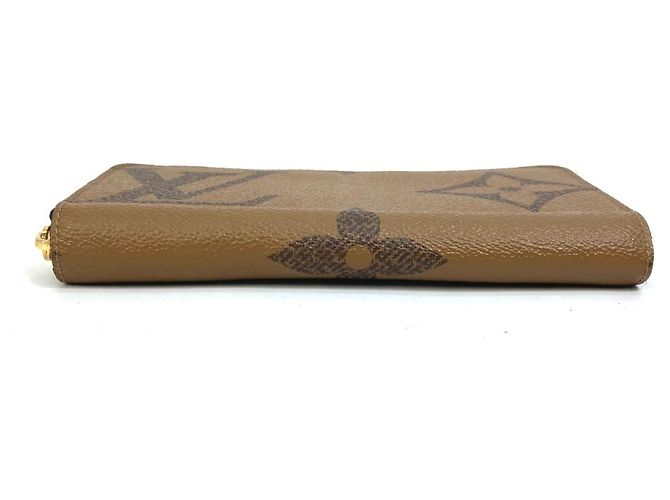 Louis Vuitton Monogram Giant Zippy Geldbörse Braun - Ansicht 3