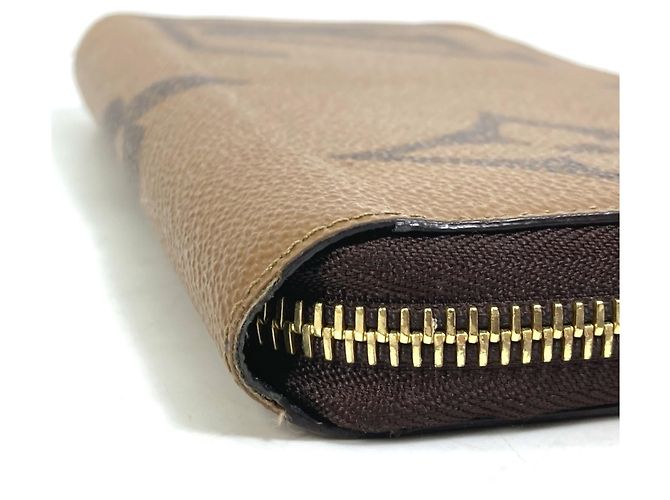Louis Vuitton Monogram Giant Zippy Geldbörse Braun - Ansicht 5