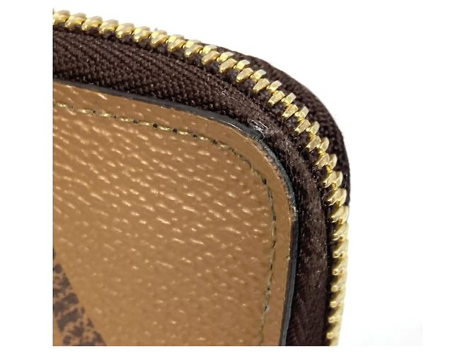 Louis Vuitton Monogram Giant Zippy Geldbörse Braun - Ansicht 7