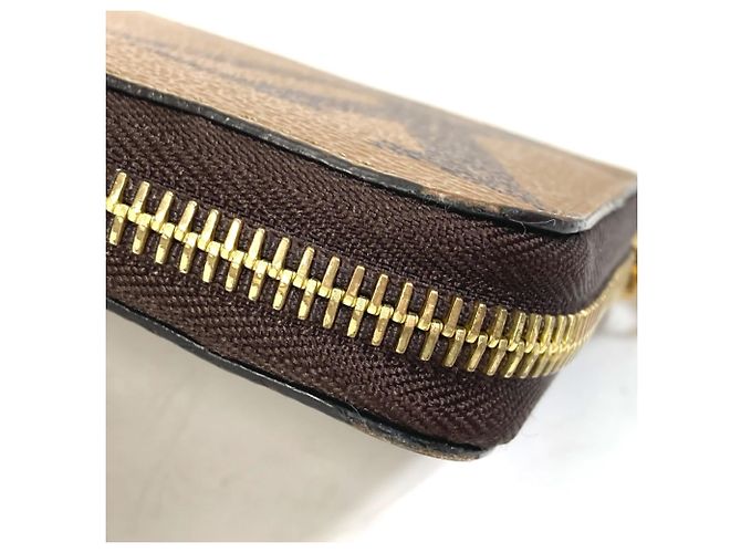 Louis Vuitton Monogram Giant Zippy Geldbörse Braun - Ansicht 8