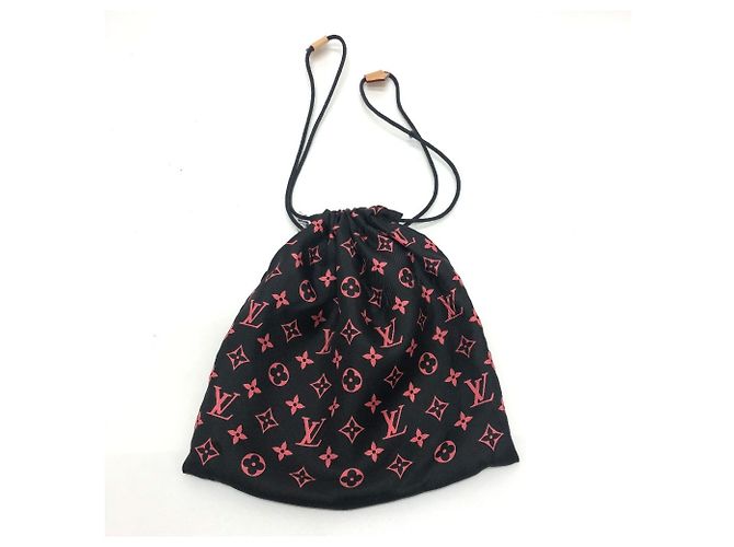 Bufanda de seda plisada gigante con estampado floral Louis Vuitton Negro - vista 10