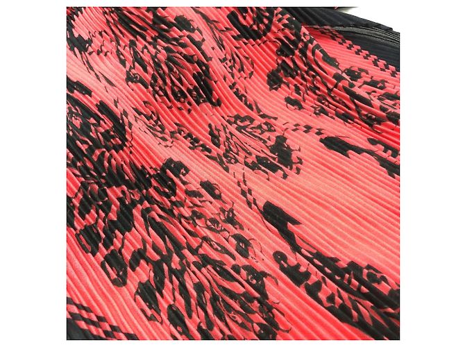 Bufanda de seda plisada gigante con estampado floral Louis Vuitton Negro - vista 6