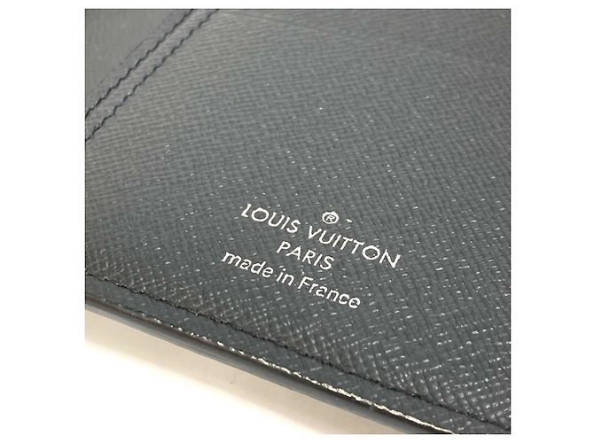 Brazza Louis Vuitton Damier Graphite Long Wallet Black - view 10