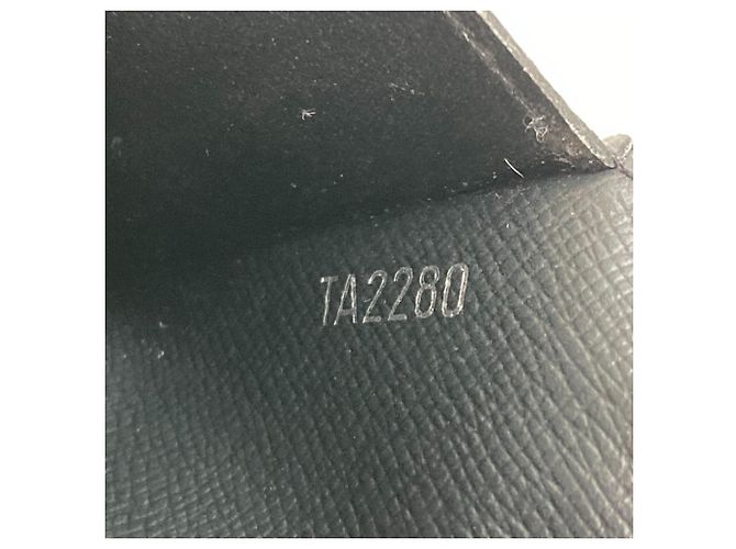 Brazza Louis Vuitton Damier Graphite Long Wallet Black - view 16