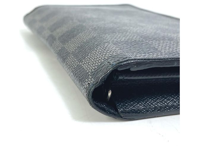 Louis Vuitton Damier Graphite Long Wallet Black - view 5