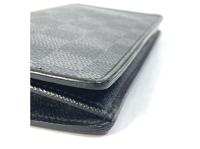 Louis Vuitton Damier Graphite Long Wallet Black - view 7