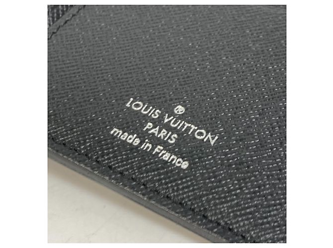 Louis Vuitton Damier Graphite Long Wallet Black - view 9