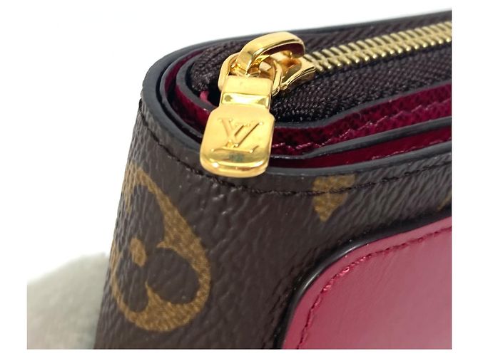 Portafoglio Lou Bifold Monogramma Louis Vuitton Marrone Fuschia - vista 11