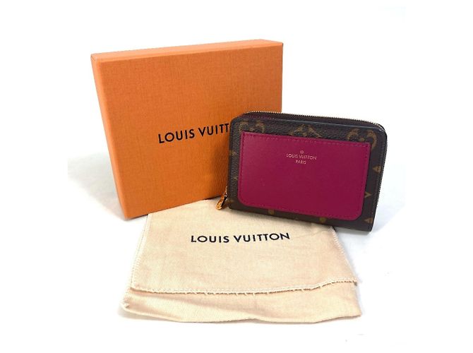 Portafoglio Lou Bifold Monogramma Louis Vuitton Marrone Fuschia - vista 16