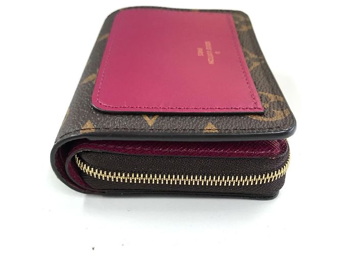 Portafoglio Lou Bifold Monogramma Louis Vuitton Marrone Fuschia - vista 4