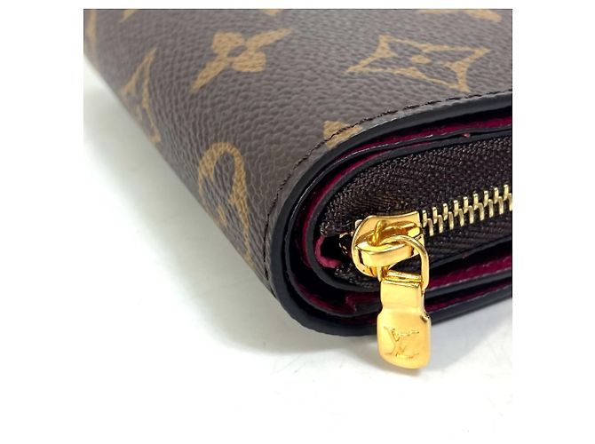 Portafoglio Lou Bifold Monogramma Louis Vuitton Marrone Fuschia - vista 8