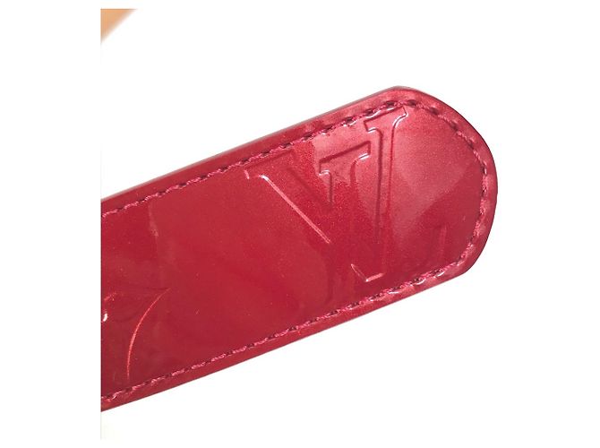 Santur-Gürtel aus Monogram Vernis von Louis Vuitton Rot - Ansicht 4