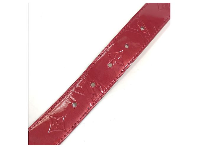 Santur-Gürtel aus Monogram Vernis von Louis Vuitton Rot - Ansicht 6