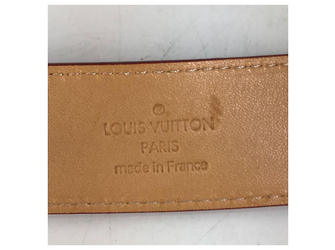 Santur-Gürtel aus Monogram Vernis von Louis Vuitton Rot - Ansicht 8
