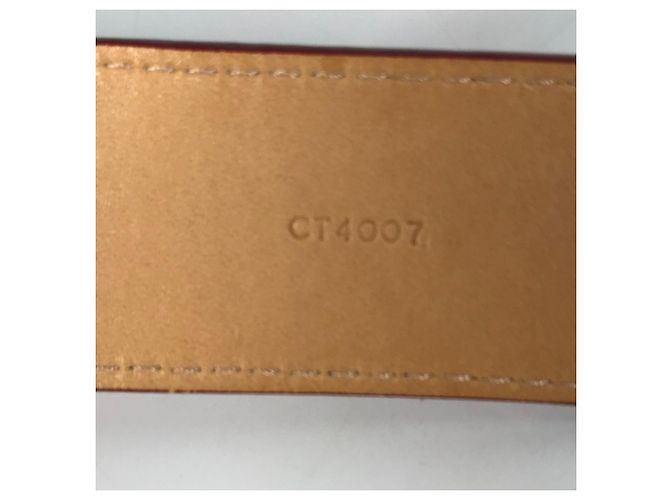 Santur-Gürtel aus Monogram Vernis von Louis Vuitton Rot - Ansicht 9