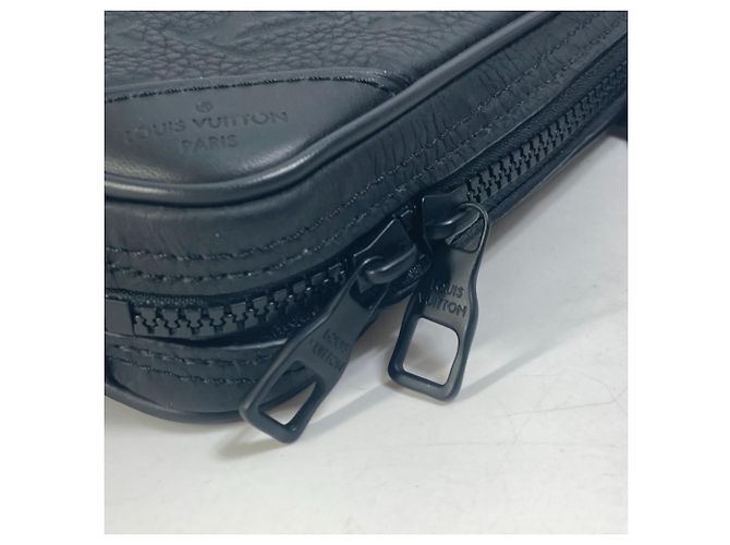 Borsa Laterale Utility Monogram Louis Vuitton Nero Arancione - vista 10