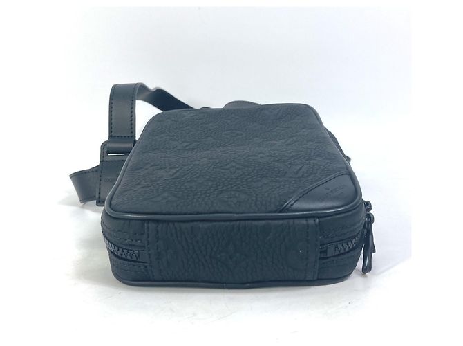 Borsa Laterale Utility Monogram Louis Vuitton Nero Arancione - vista 5