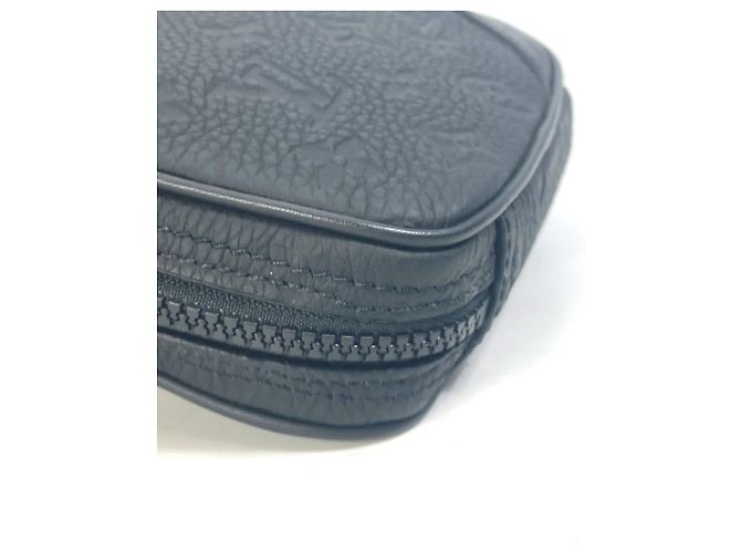 Borsa Laterale Utility Monogram Louis Vuitton Nero Arancione - vista 7