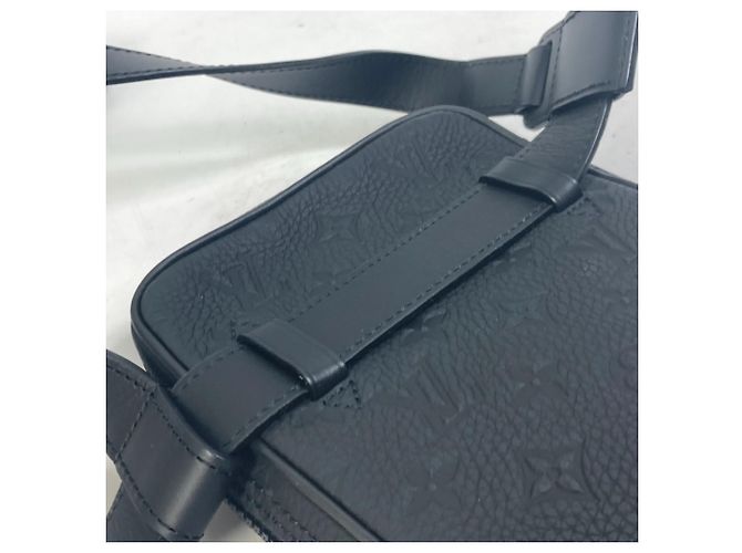 Borsa Laterale Utility Monogram Louis Vuitton Nero Arancione - vista 8