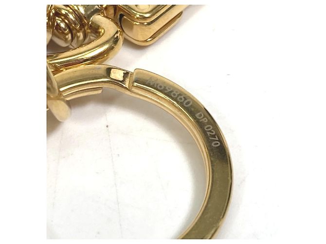 Vivienne Portachiavi in metallo dorato Louis Vuitton D'oro - vista 4