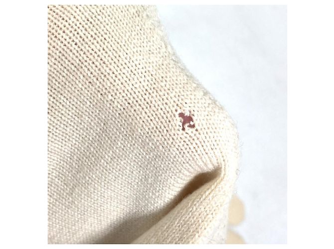 Lange Lamé Gonpoliana-Handschuhe mit Louis Vuitton-Logo Roh - Ansicht 9