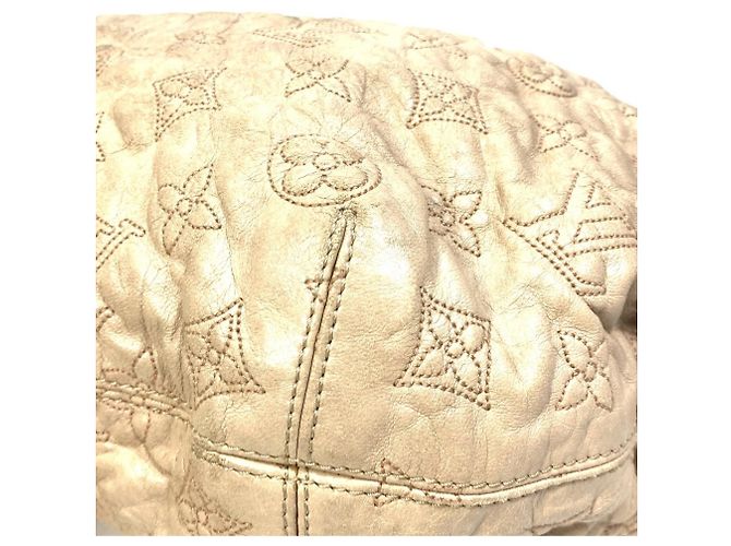 Borsa a Spalla Nimbus GM Monogram Olympe Louis Vuitton Beige Crudo - vista 10