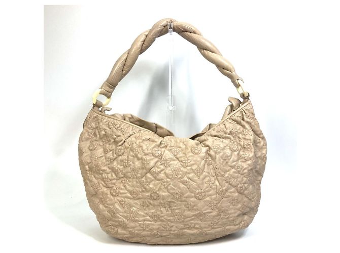 Borsa a Spalla Nimbus GM Monogram Olympe Louis Vuitton Beige Crudo - vista 2