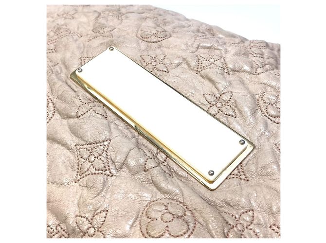 Borsa a Spalla Nimbus GM Monogram Olympe Louis Vuitton Beige Crudo - vista 4