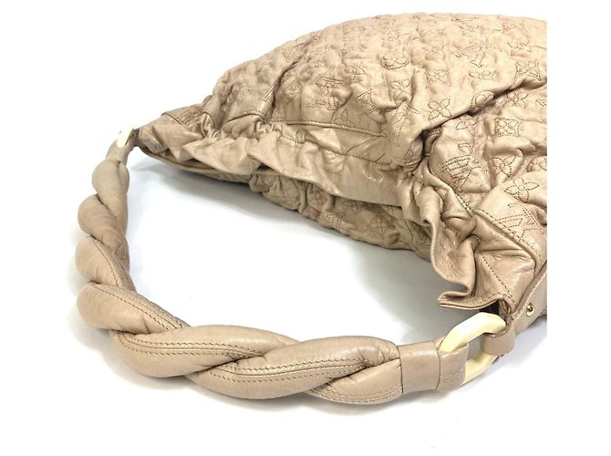 Borsa a Spalla Nimbus GM Monogram Olympe Louis Vuitton Beige Crudo - vista 7