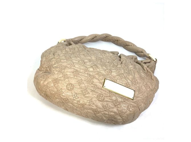 Borsa a Spalla Nimbus GM Monogram Olympe Louis Vuitton Beige Crudo - vista 8