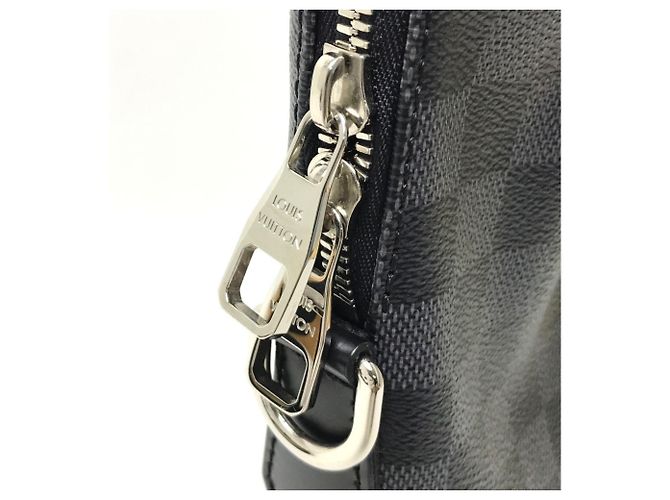 Porte-Document-Jour Damier Graphite de Louis Vuitton Noir - vue 5