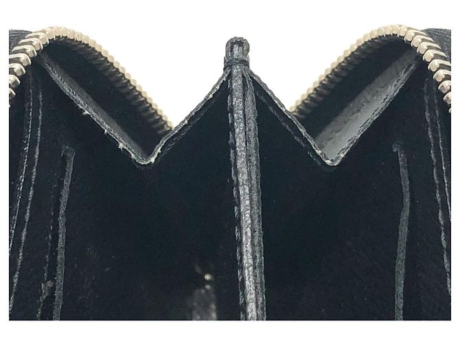 Zippy Portafoglio Damier Graphite Louis Vuitton Nero - vista 12