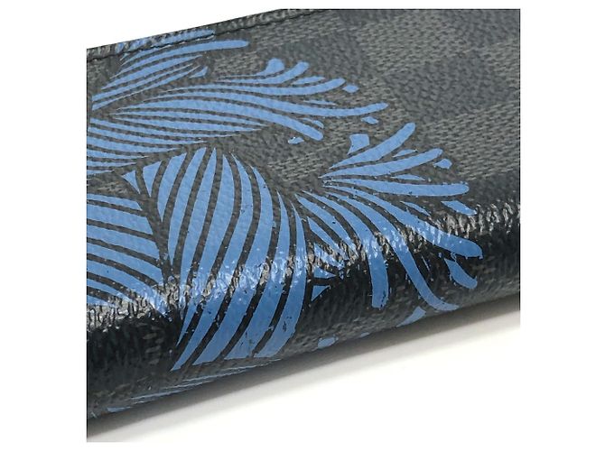 Zippy Portafoglio Damier Graphite Louis Vuitton Nero - vista 8