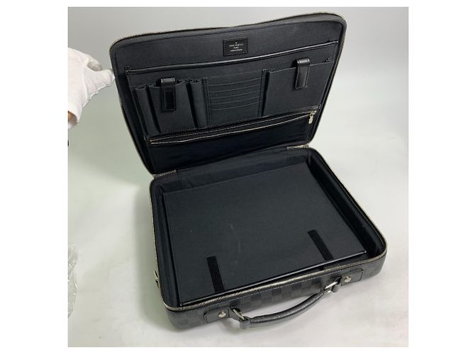 Borsa a Spalla Steve 2 in 1 Damier Graphite Louis Vuitton Nero - vista 10