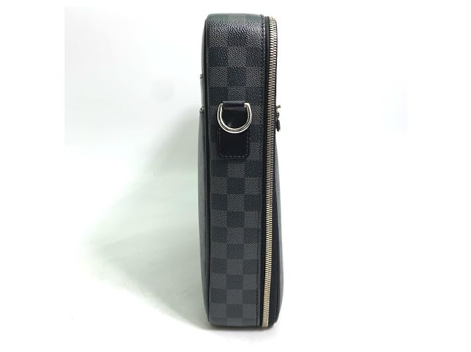 Borsa a Spalla Steve 2 in 1 Damier Graphite Louis Vuitton Nero - vista 3
